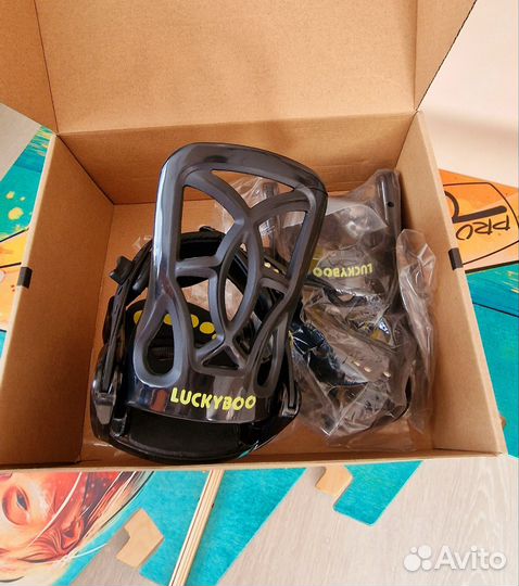 Крепления для сноуборда детские xs (16-18см)