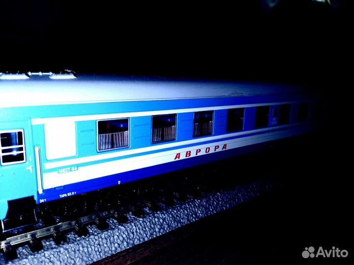 Модель железной дороги.Вагоны пассажирские