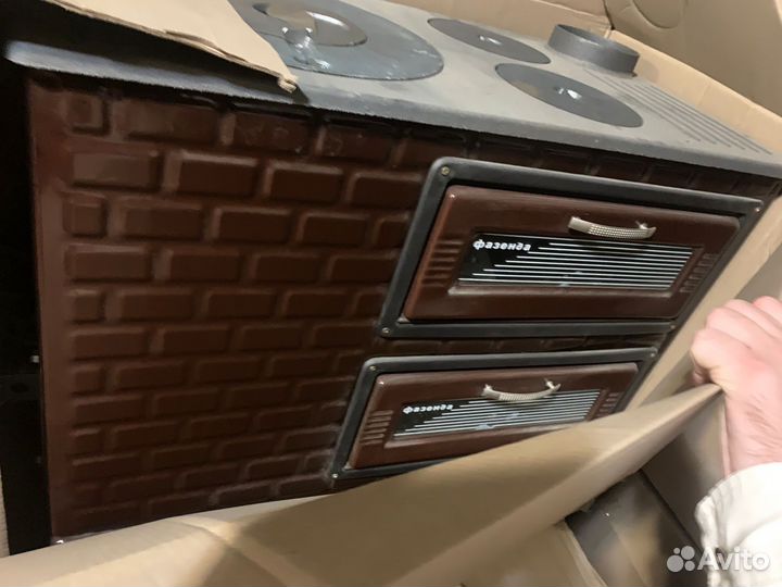 Отопительно-варочная печь «Фазенда»