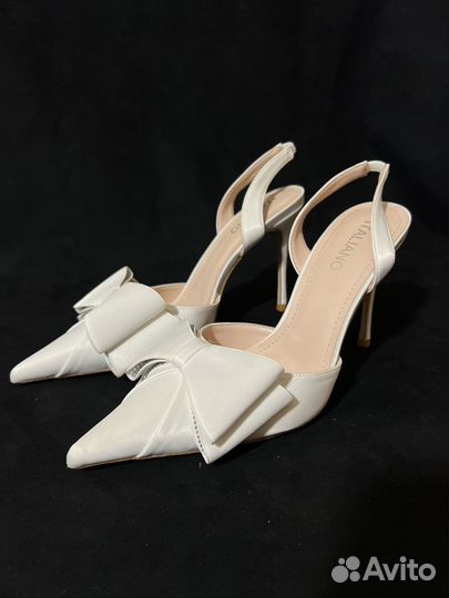 Туфли белые 38 размер