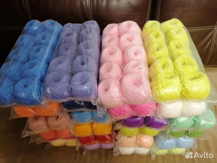Пряжа клубки 35р