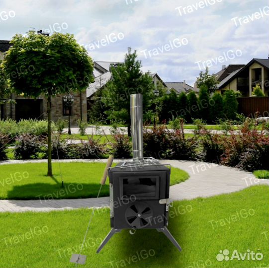 Печь складная походная