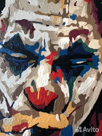 Картина Джокер на холсте