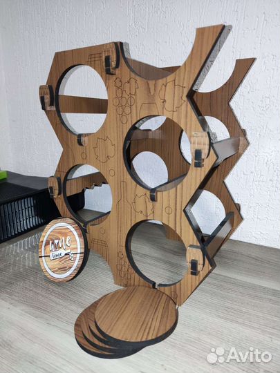 Подставка для винных бутылок