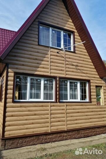 Монтаж фасадных панелей сайдинга