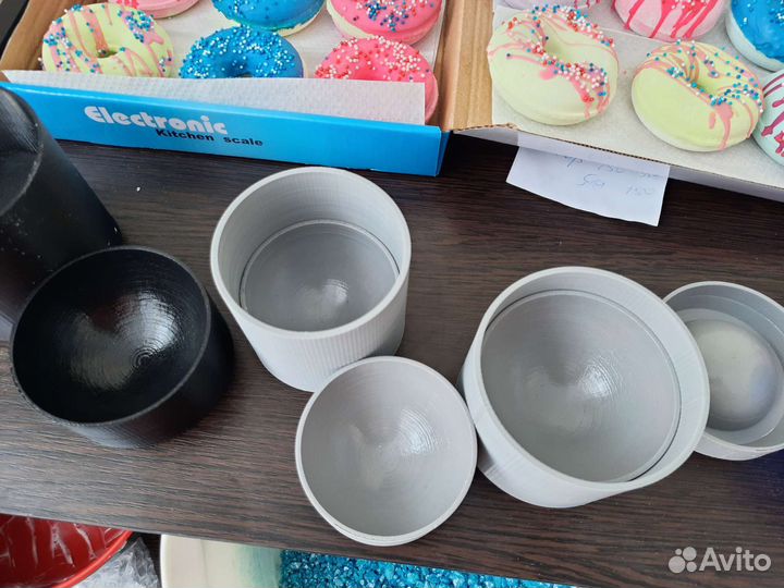 3d формы для бомбочек