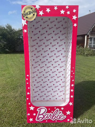 Коробка Барби фотозона