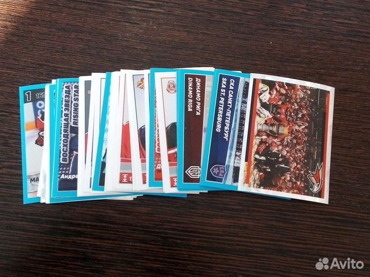 Наклейки panini кхл 2021/2022