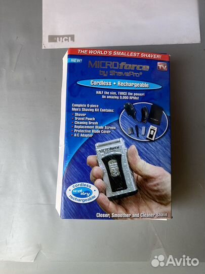 ShavePro шейвер электробритва microforce
