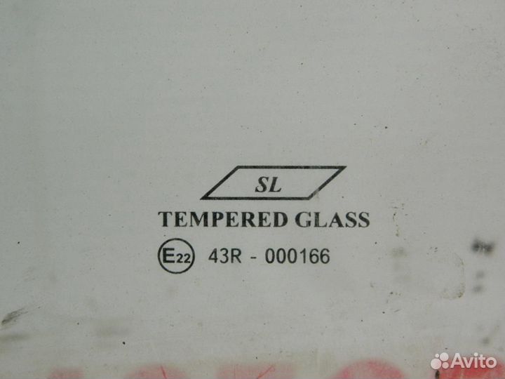 Стекло двери передней левой для Iran Khodro Samand