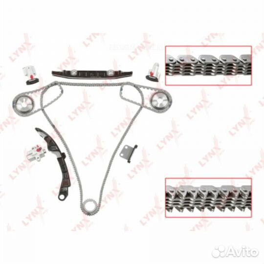 Lynxauto TK-0063 Комплект цепи грм