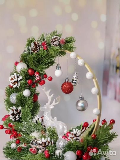 Новогодние украшения олень