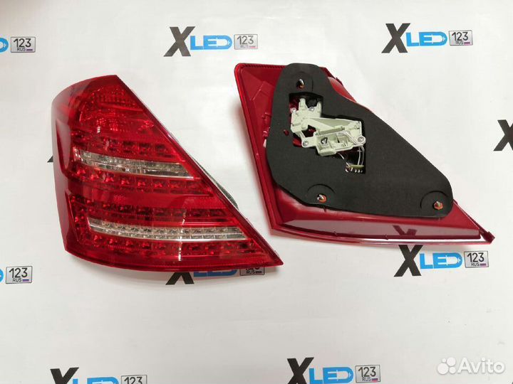 Фонарь левый правый Mercedes S W221 рестайлинг