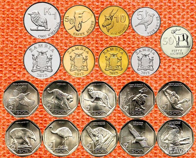 Животные - наборы разных стран