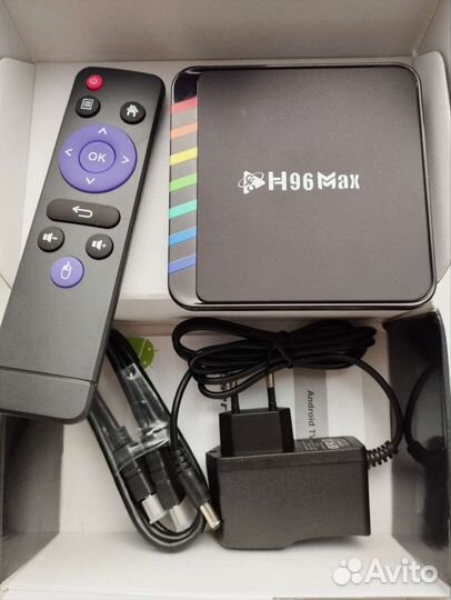 Андроид тв приставка H96Max 4/32 android 13