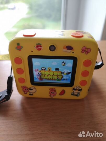 Детский фотоаппарат мгновенной, моментальной печат