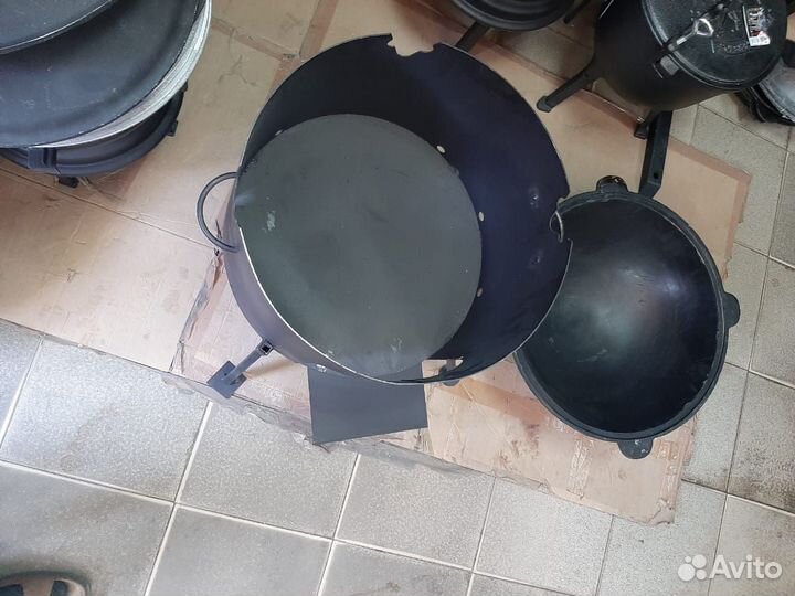 Казан Наманганский чугунный на 22 л