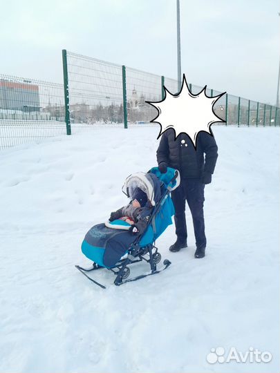 Санки коляска ника