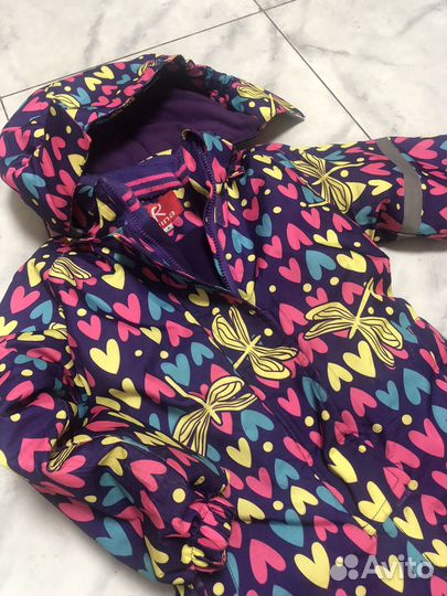 Зимний слитный комбинезон р110 Reina