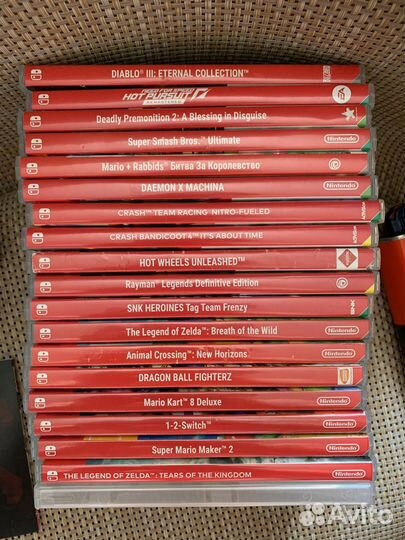 Игры для Nintendo Switch картриджи