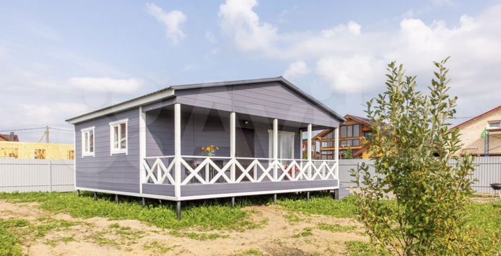 Дом 63 м² на участке 6 сот.