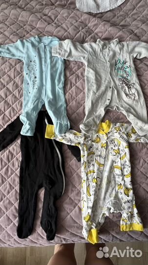 Детские вещи пакетом для мальчика 56 62 68