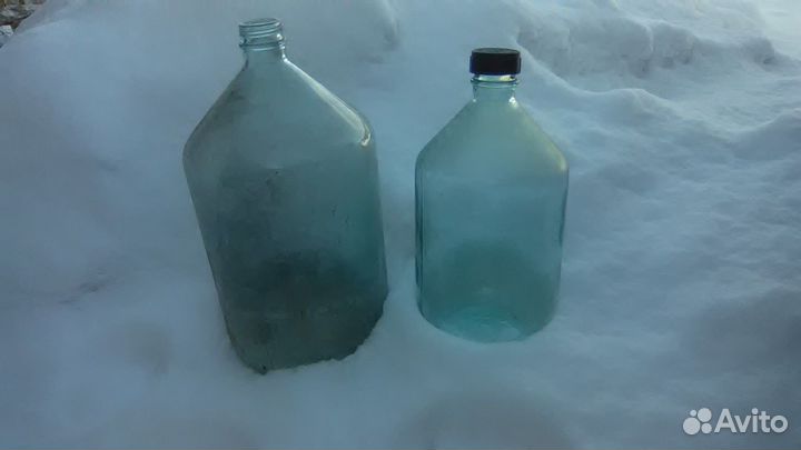 Стеклянные бутыли 20 и 10л
