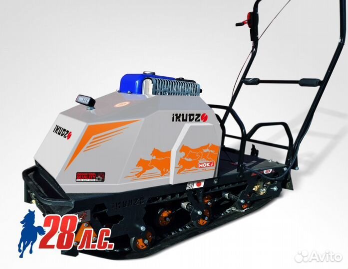 Мотобуксировщик ikudzo 2.0 long 1700/500 ESR28