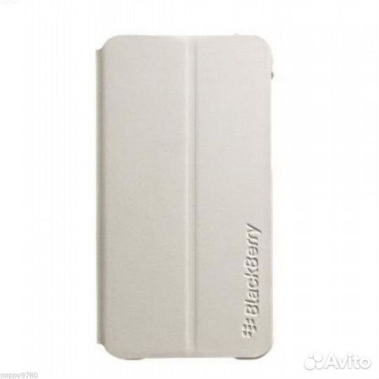 Чехол-флип для BlackBerry Z10 белого цвета