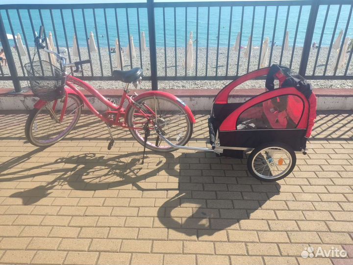 Прицеп детский на велосипед