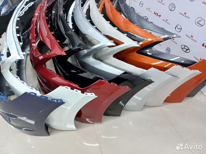 Бампер Hyundai Solaris с 14-17 г. Крашенные