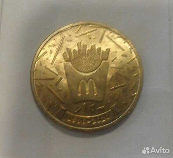 Юбилейная монета Макдональдс. Маккоин