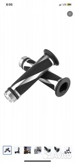 Грипсы/накладки на руль мотоцикла