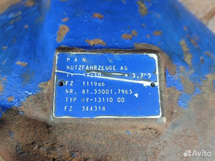 Корпус редуктора заднего моста HY13110 Man F2000