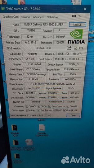 Gigabyte WinForce rtx 2060 Super