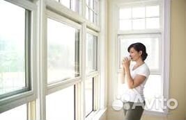 Окна на балкон