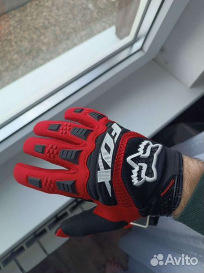 Мото перчатки Fox