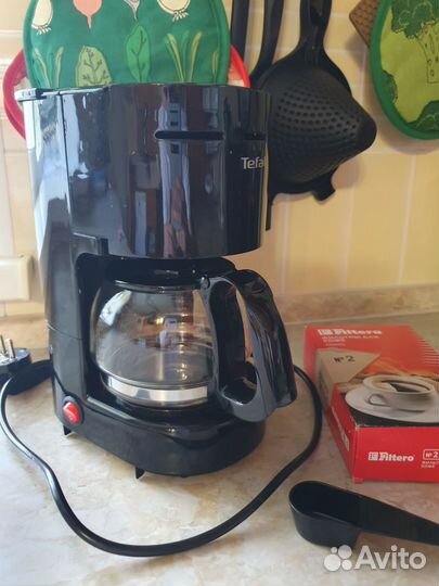 Кофеварка капельная tefal heliora cm321832