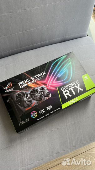 Видеокарта Asus rog strix rtx 2080 ti 11gb
