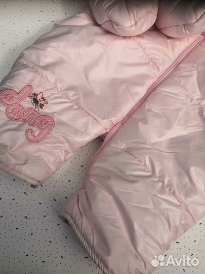 Комбинезон демисезонный для девочки р. 74
