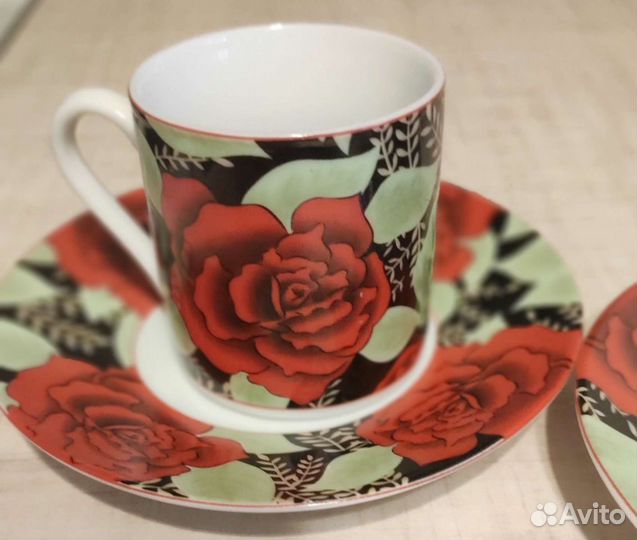 Кофейная чашка с блюдцем