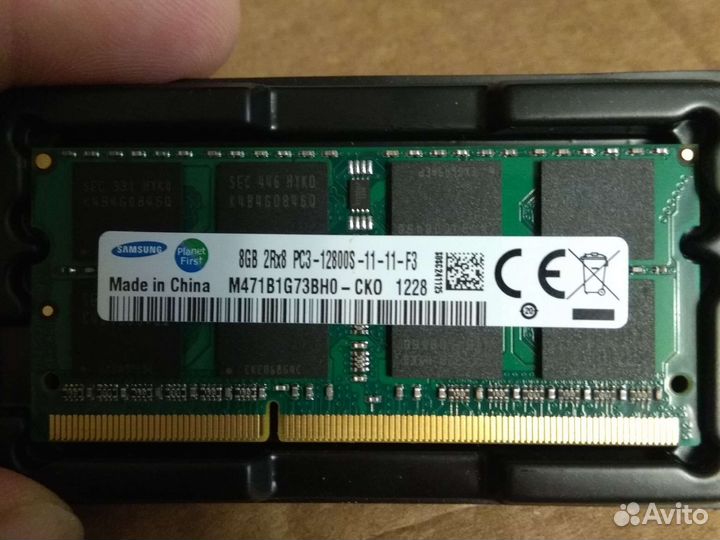 Оперативная память DDR3 So-dimm 12800S 1,5V
