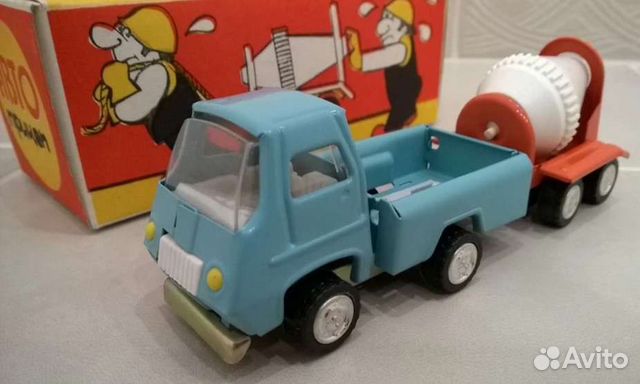 Грузовик СССР с прицепом 