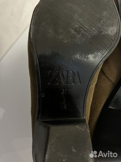 Ботильоны zara 37