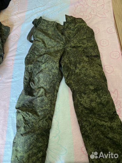 Военные штаны теплые, ватники