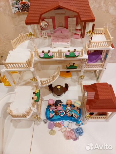 Куклы лол lol Sylvanian families дом