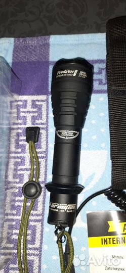 Фонарик ArmyTek Predator Pro