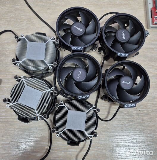 Штатный куллер AM4