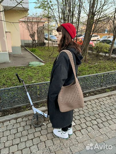 Сумка вязаная ручная работа