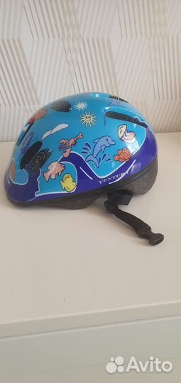 Велошлем, шлем M-wave KID-S Sea Land размер 52-57